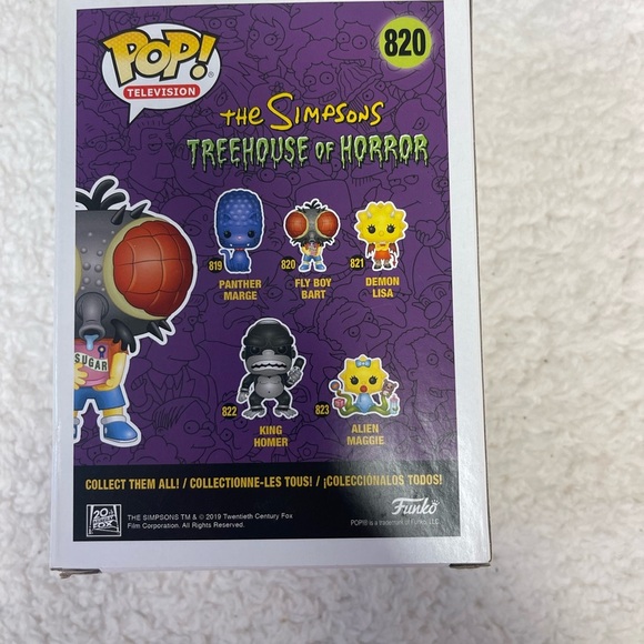 Funko Pop! Vinyl: The Simpsons - Fly Boy Bart #820 - Picture 3 of 3